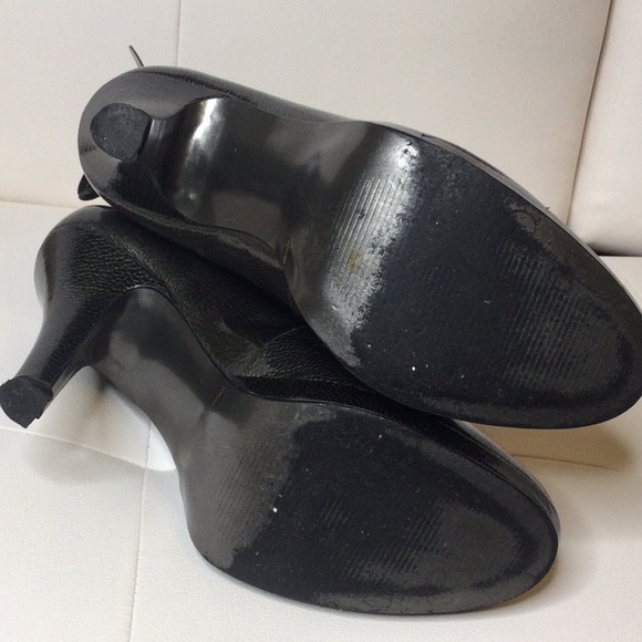 GUC Jessica Simpson Olive Patent Ankle Booties,10M - Picture 8 of 15